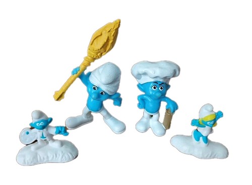 Lot smurfs figures - lot,