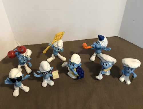 Smurfs figures lot - smurfs,