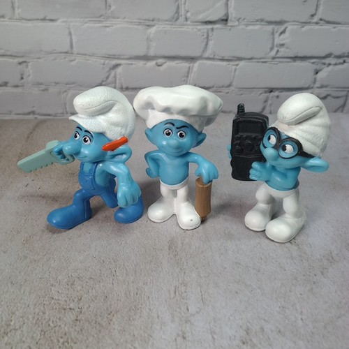 Smurfs lot handy - smurfs,